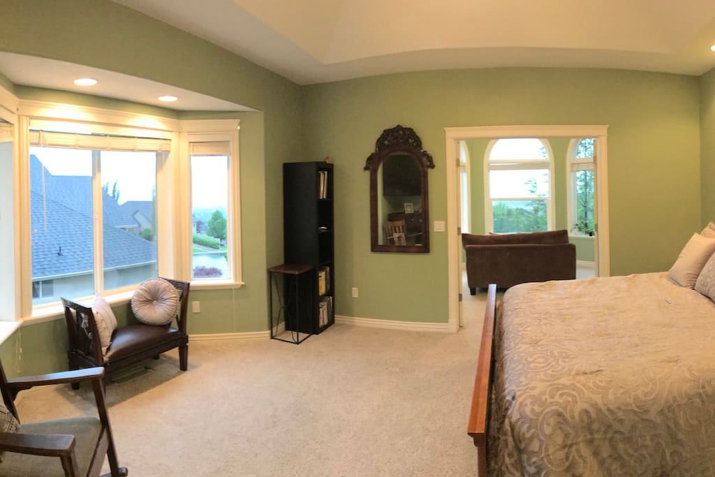 Large master suite