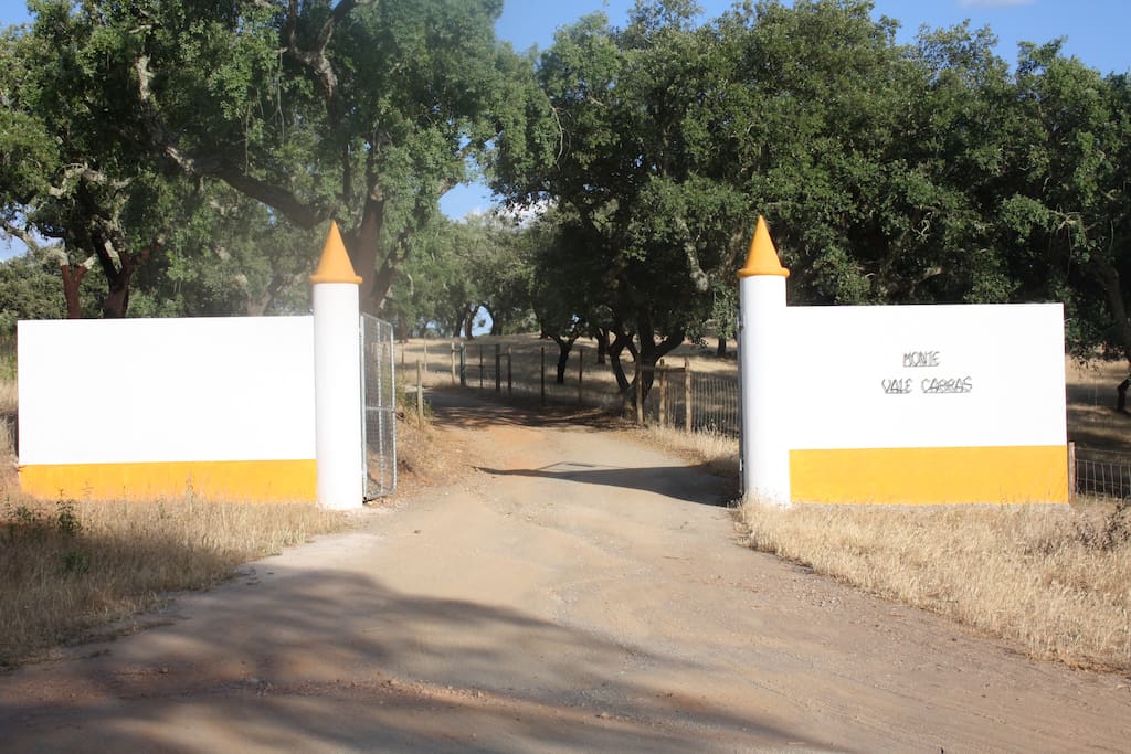 Entrada Herdade vale de cabras