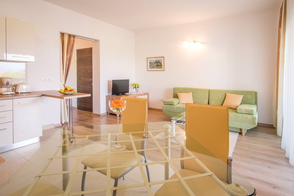 dining and living room
