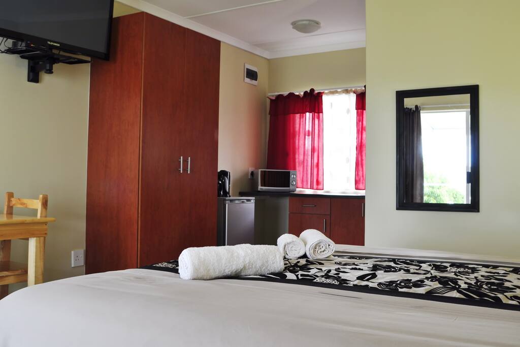 Unit 4 with a King sized bed.