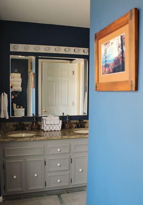 Double sink vanity