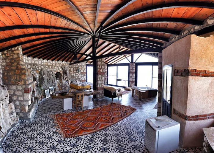 ŞIirev Medusa*rustic Rock House, Kekova View Villa - Turquía