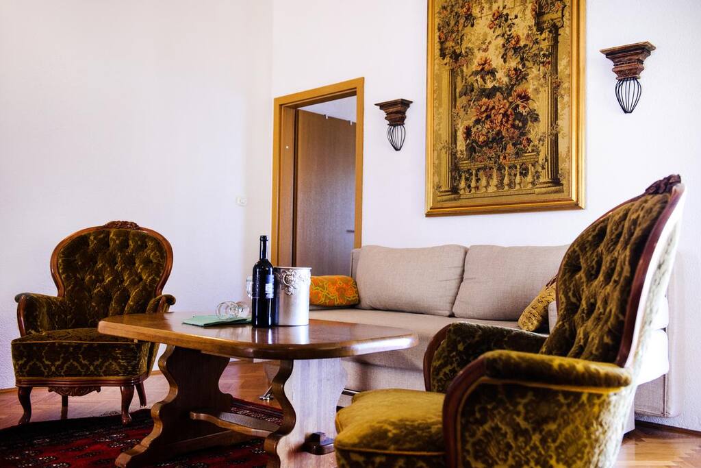 Living room, Surface: 20 m²