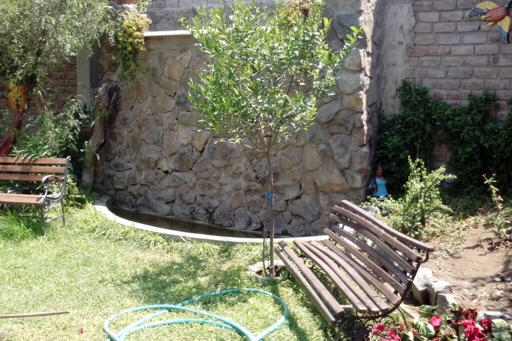 Caída de agua. Relax