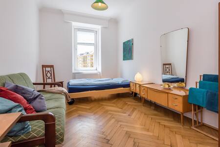 Big, spacious,  bright room - City Centre