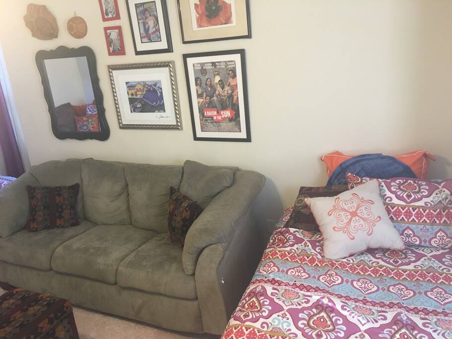 Full size sofa.