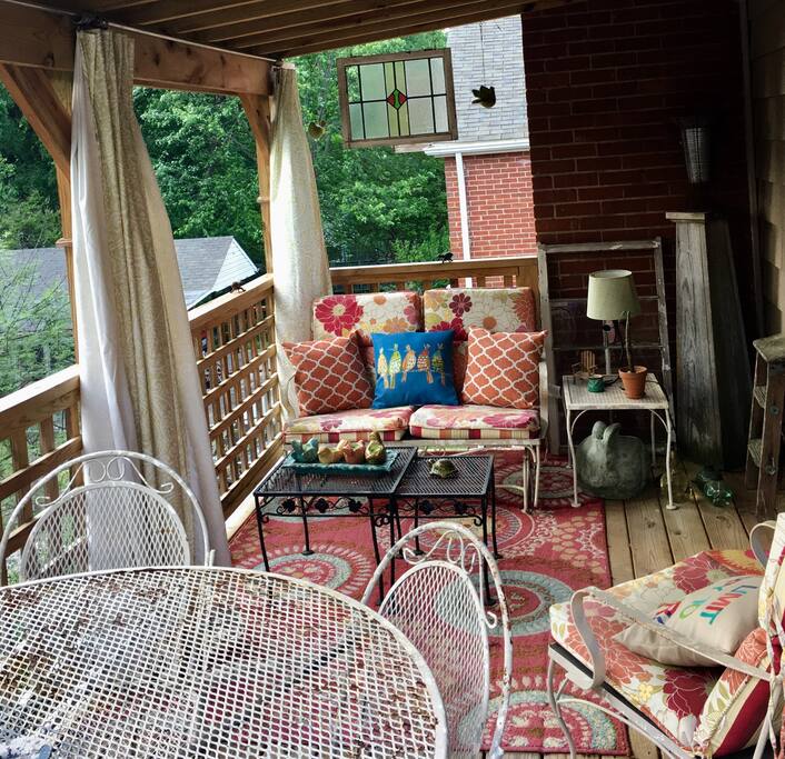Porch sitting...