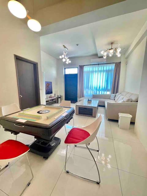 Tax-free 14-20 brand new private house/65 inch karaoke.Electric Mahjong. Kitchen. Kitchen.Barbecue. 