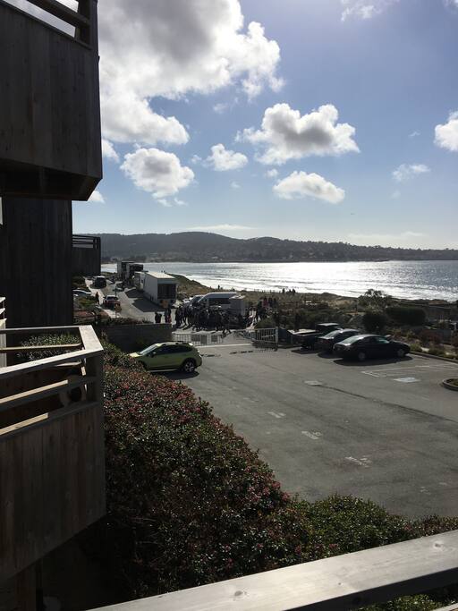 View from back patio.