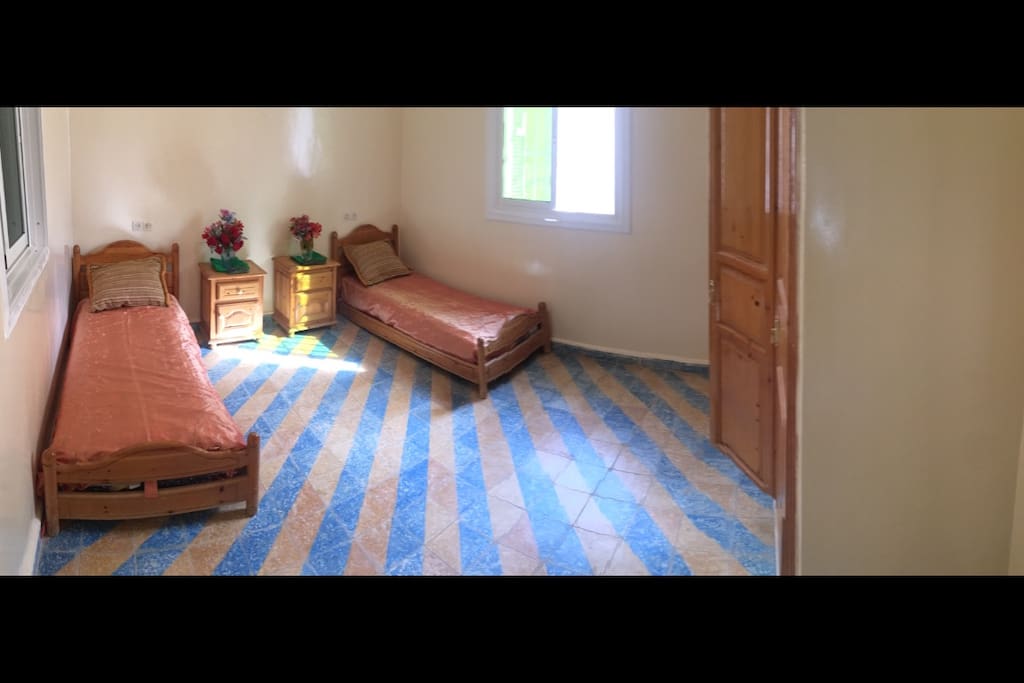 Chambre 2 lits