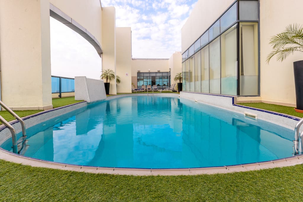 Roof Top view Swimming pool
