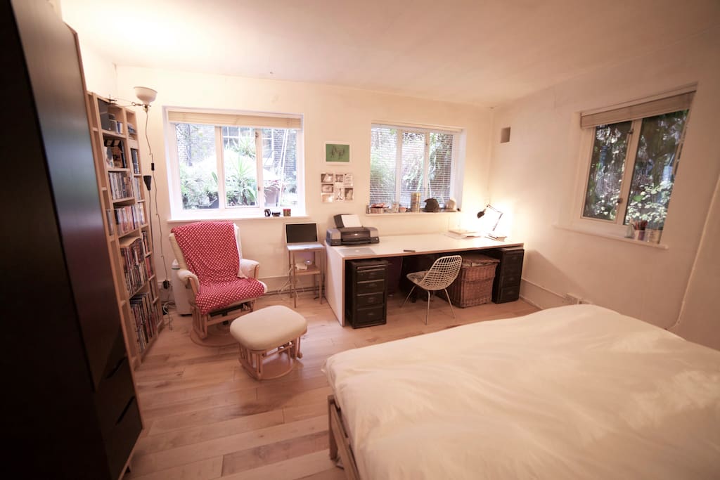 if requested, I can replace the rocking chair for the single sofa-bed