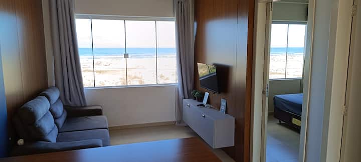 Apartamento 22 Na Praia, Incrível Vista Para O Mar - Laguna