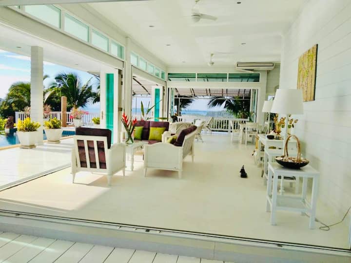The Sunny Hill Pool Villa 240° Panoramic Sea Views - Koh Lanta