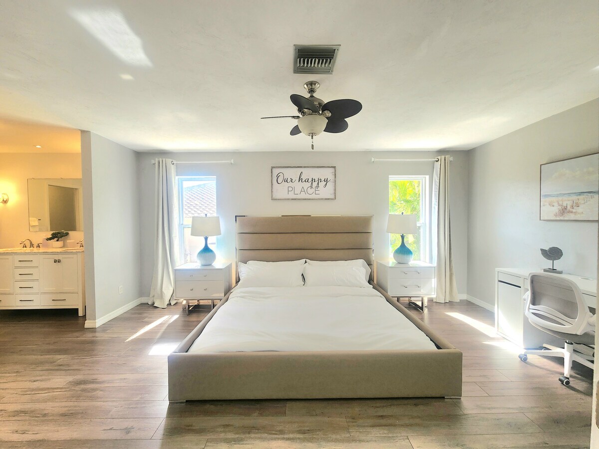 Dhomë gjumi master- Krevat King Size