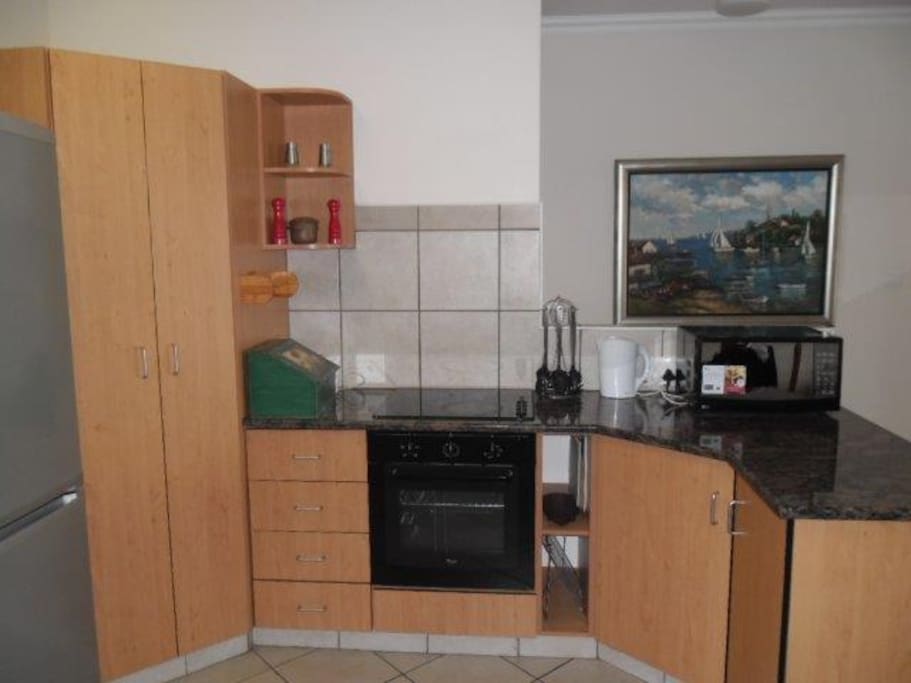 Fully equipped Kitchen (Fully self-catering)