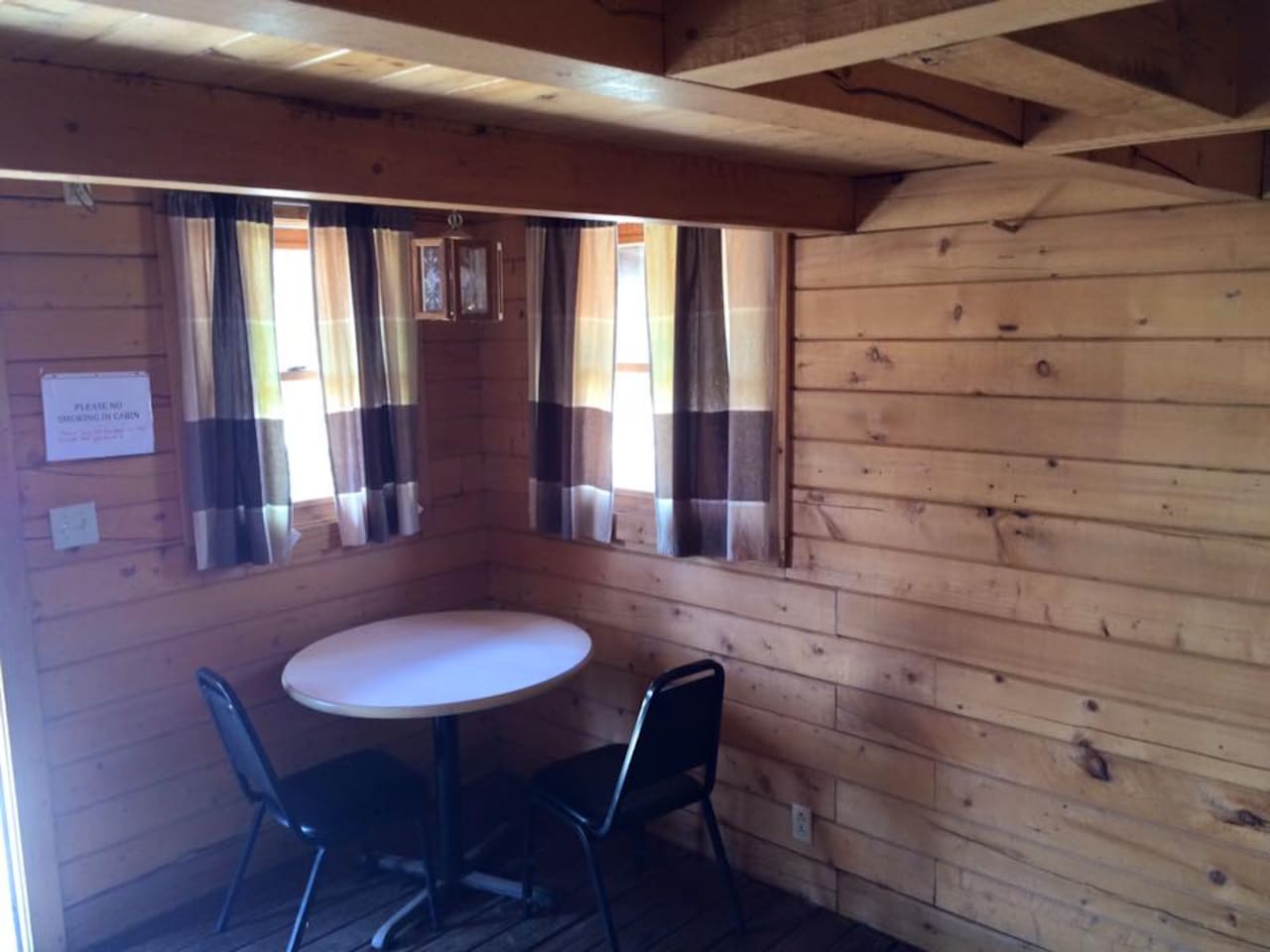 Rustic Cabins located at Twin Rivers Landing Tiny houses for Rent in