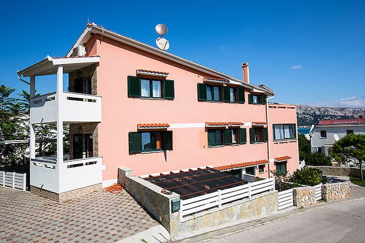 Zarok   Apartman  A1 2+2 Prizemlje - Baška