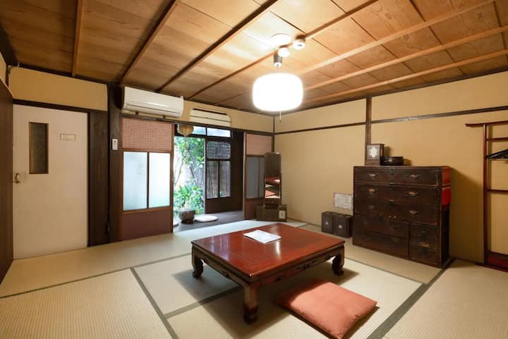 和楽庵 Deluxe Garden View 100 Year Old Machiya House Huts For Rent In 京都府 Japan