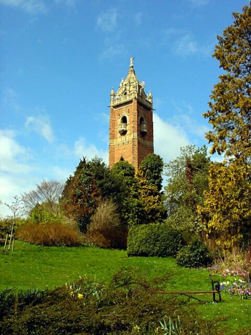 Brandon hill behind the house.