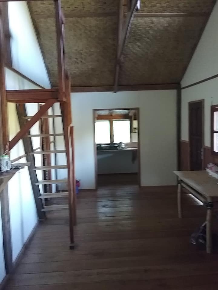 Hill House  Garuda -  A  Wooden Forest Cabin. - Central Sulawesi