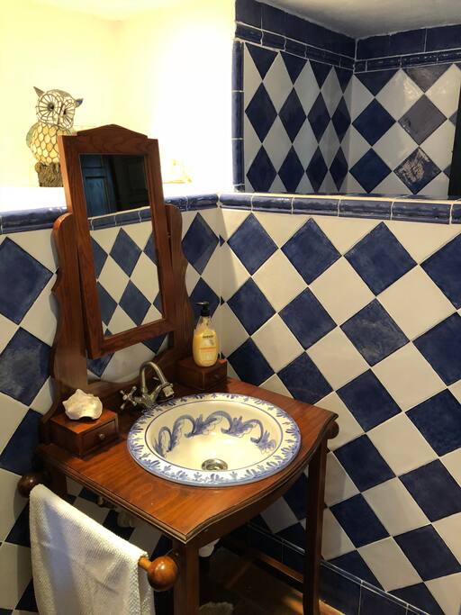 The bathroom