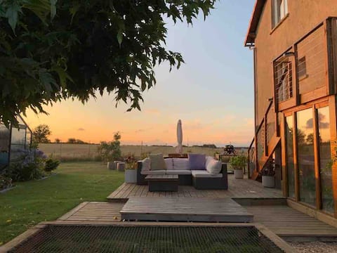 Renovated house/terrace/garden