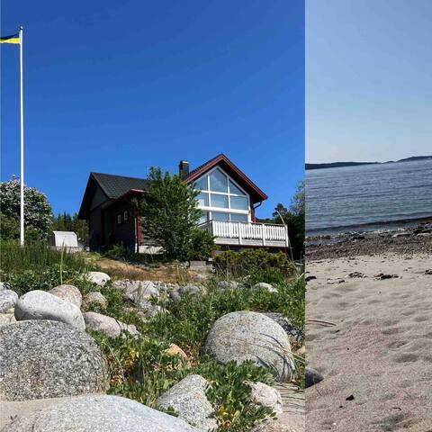 Unique beach location in Gullvik, High Coast