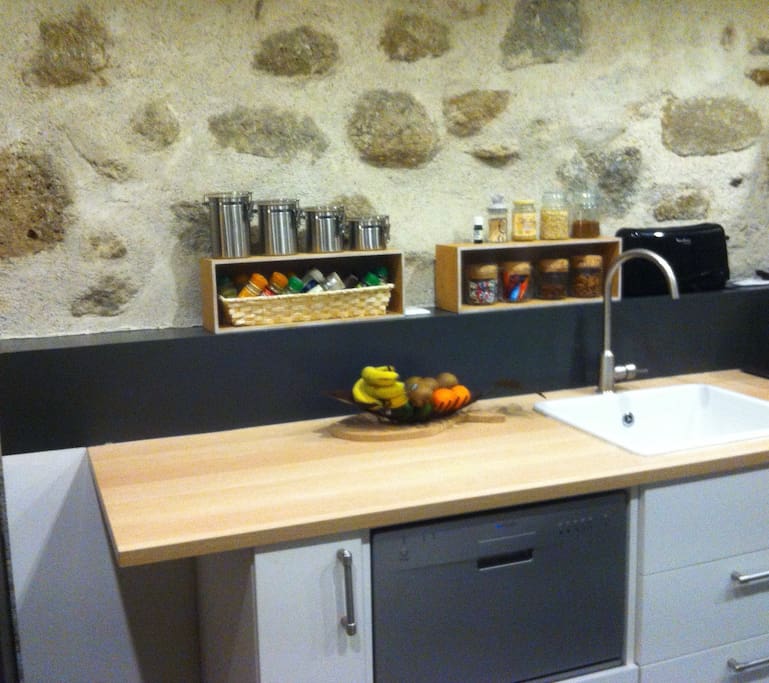 En cuisine...