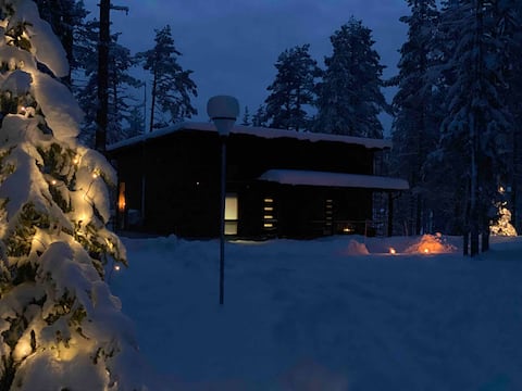 Villa Revontuli, a villa at the Lapland gate with amenities