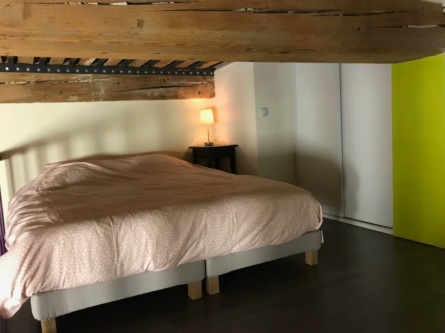 chambre en mezzanine