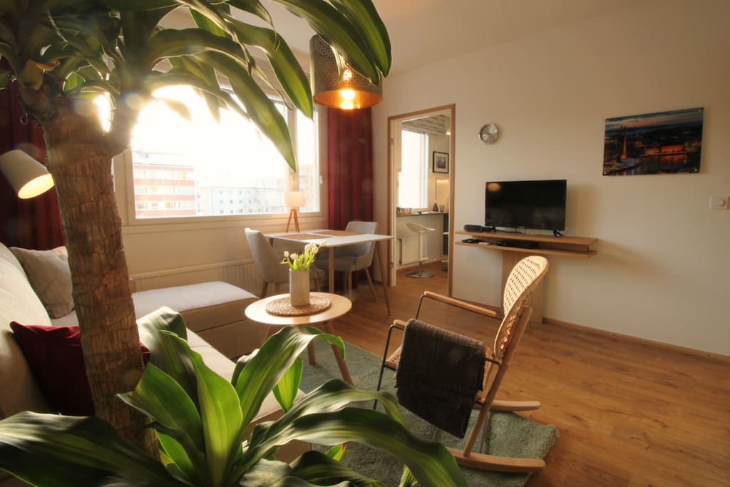 Bright and airy apartment