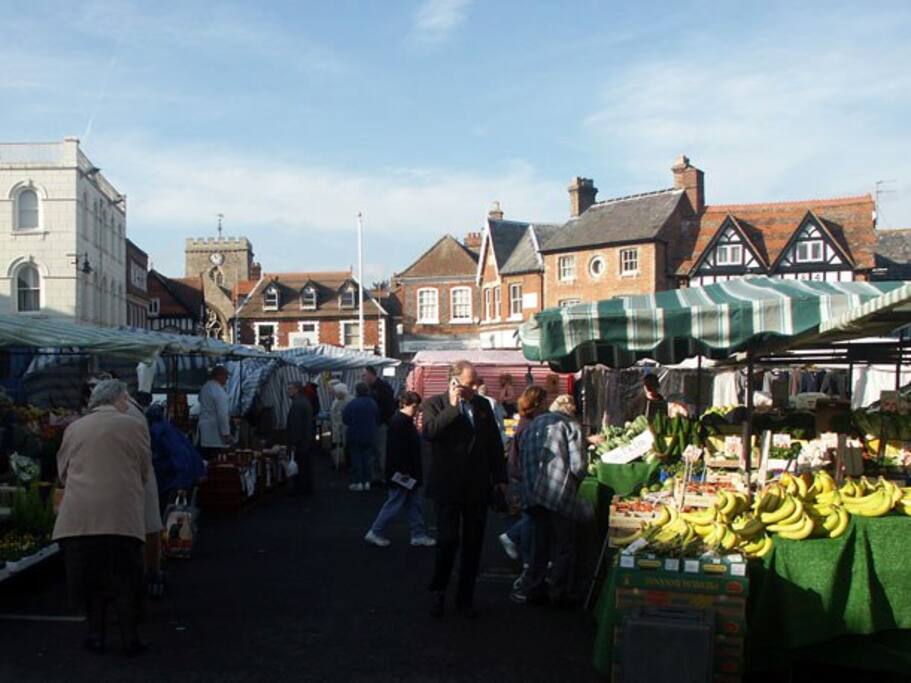 Market Day in Wantage.