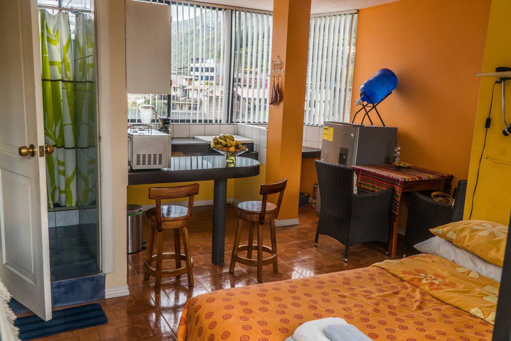 Cozy Studio in Baños, Great views. Apartments for Rent in Banos, Tungurahua, Ecuador