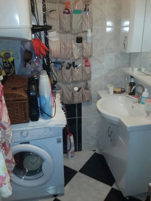 We have a washing machine if you need it