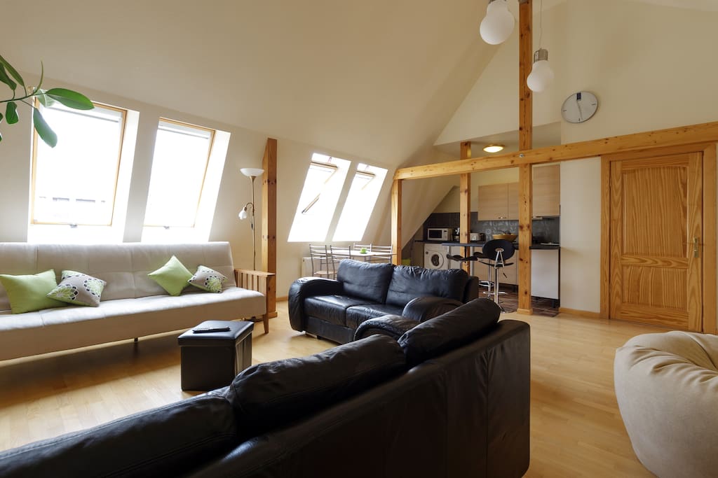 Bright, airy, spacious.