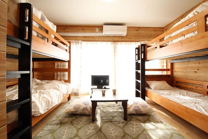 Wood cabin room 205