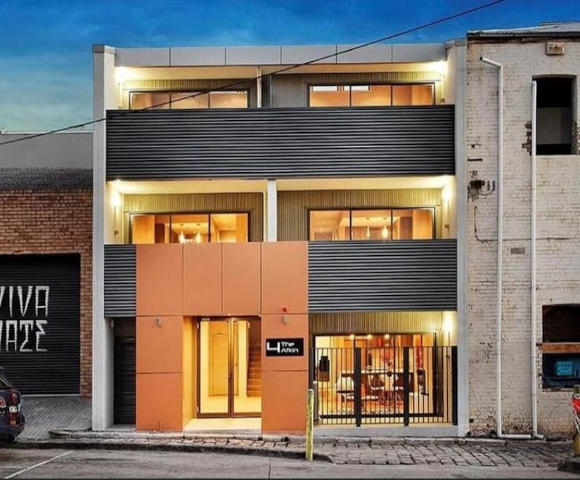 The apartment block