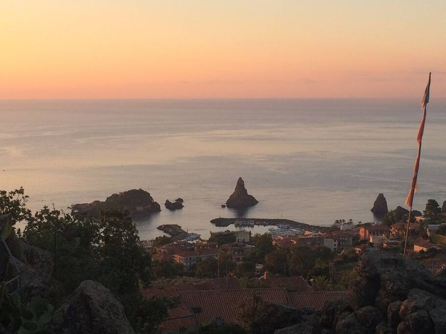 DOMUS PETRA - Sunset view from the main terrace