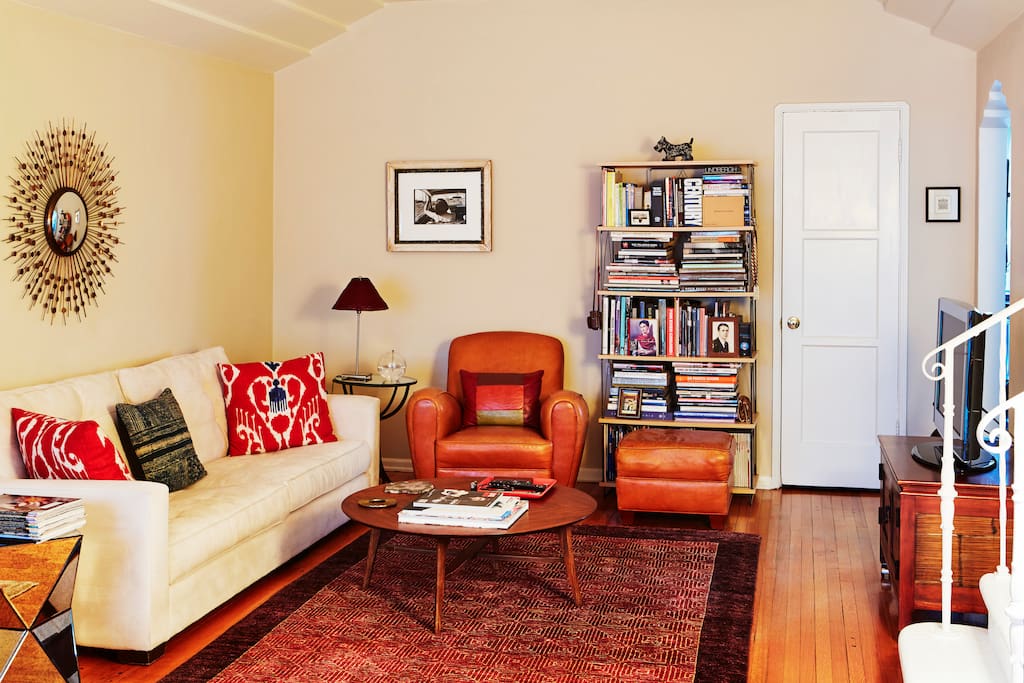 Comfortable 1920s Living Room.