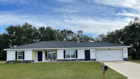 Country modern home.