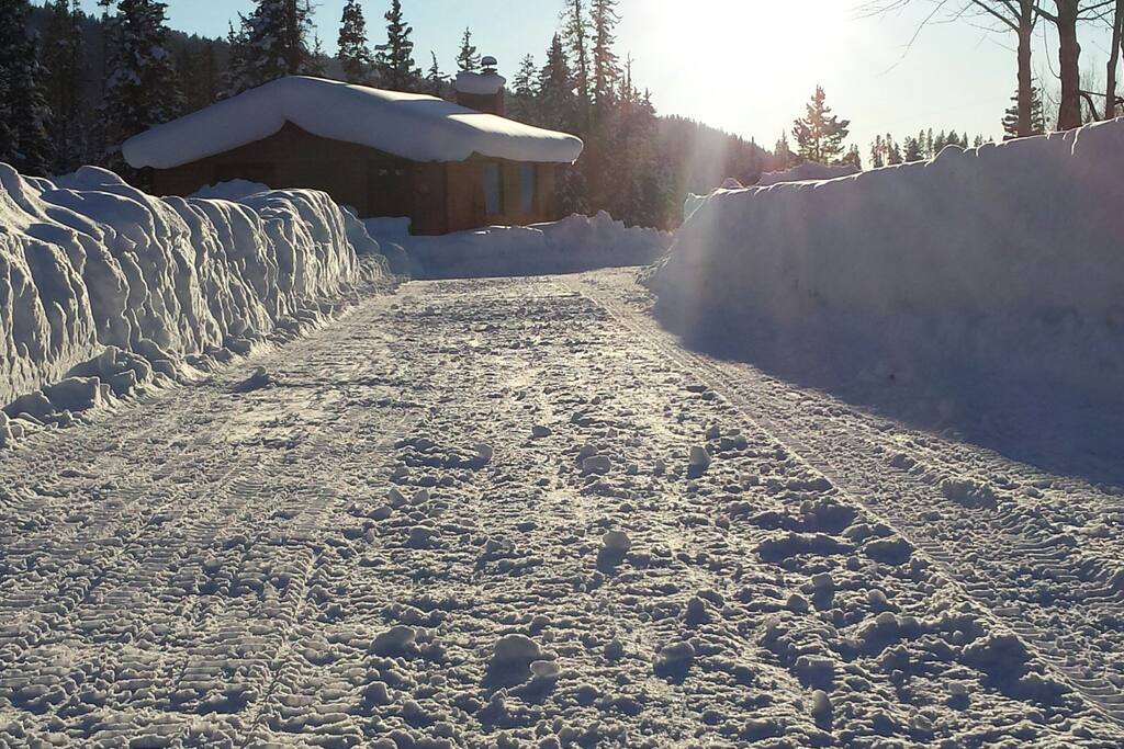 Winter at the cabin