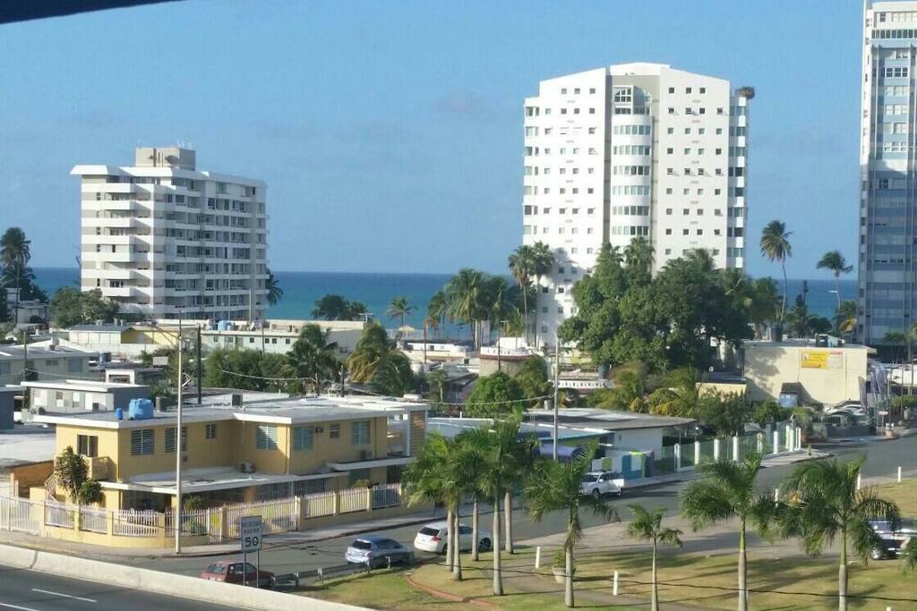 View from the balcony