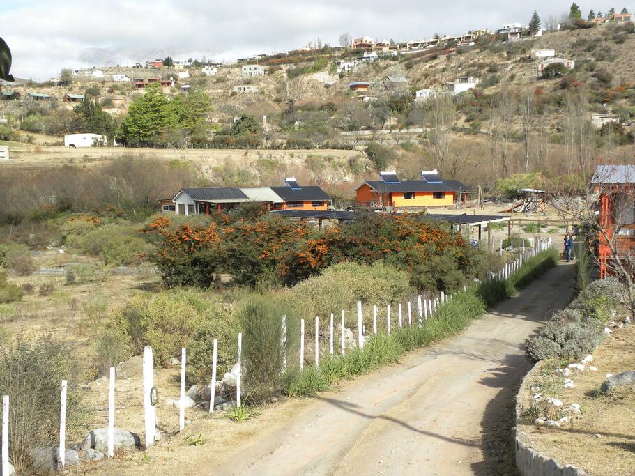 Vista desde la entrada