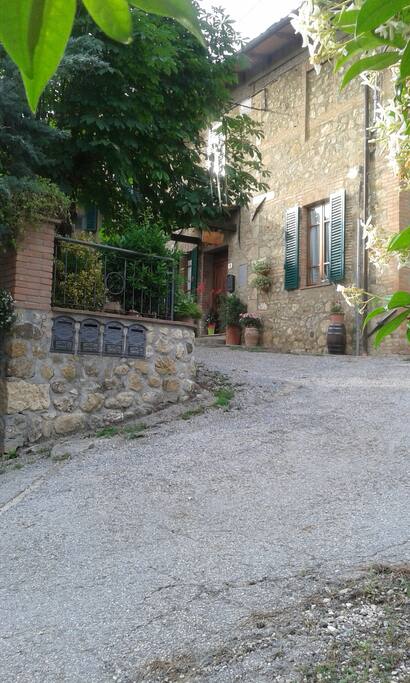 veduta all'arrivo