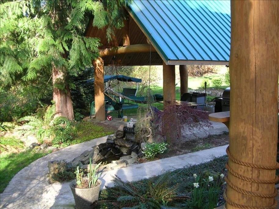Outdoor BBQ Area