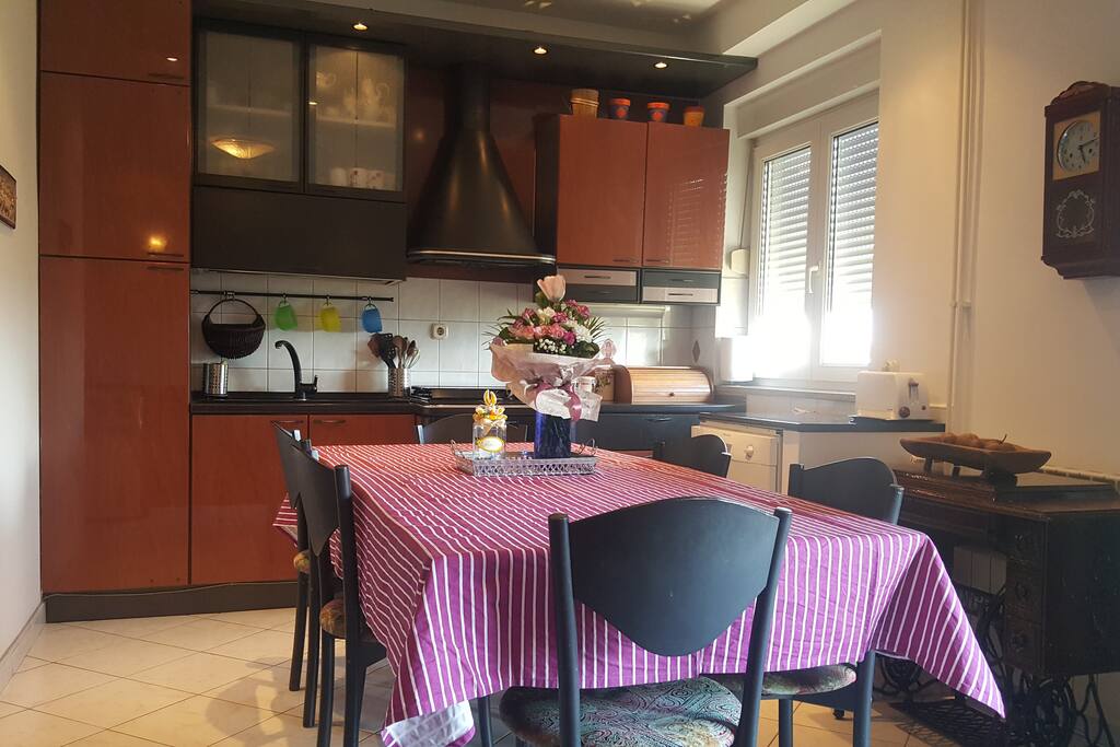Kitchen and dinning table