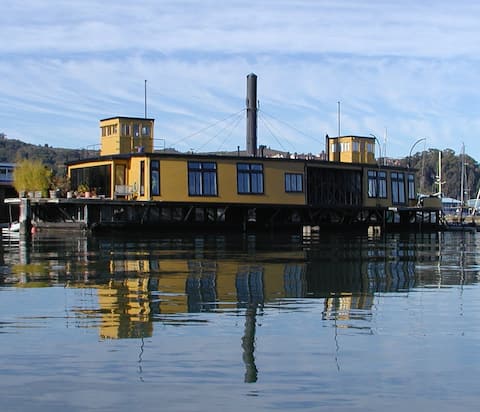 Historic Ferryboat In Sausalito