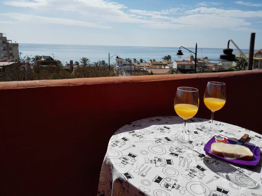 Nada que decir, disfrutad de las vistas de la terraza