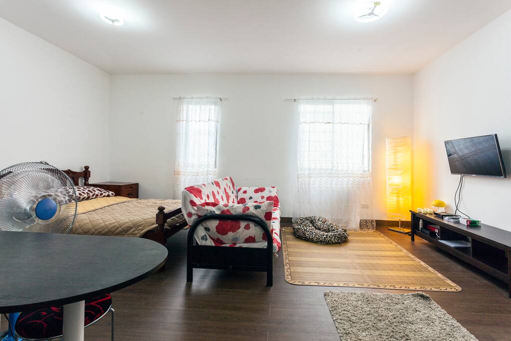 Wooden Queen bed, Sofa steel bed and extra mattress